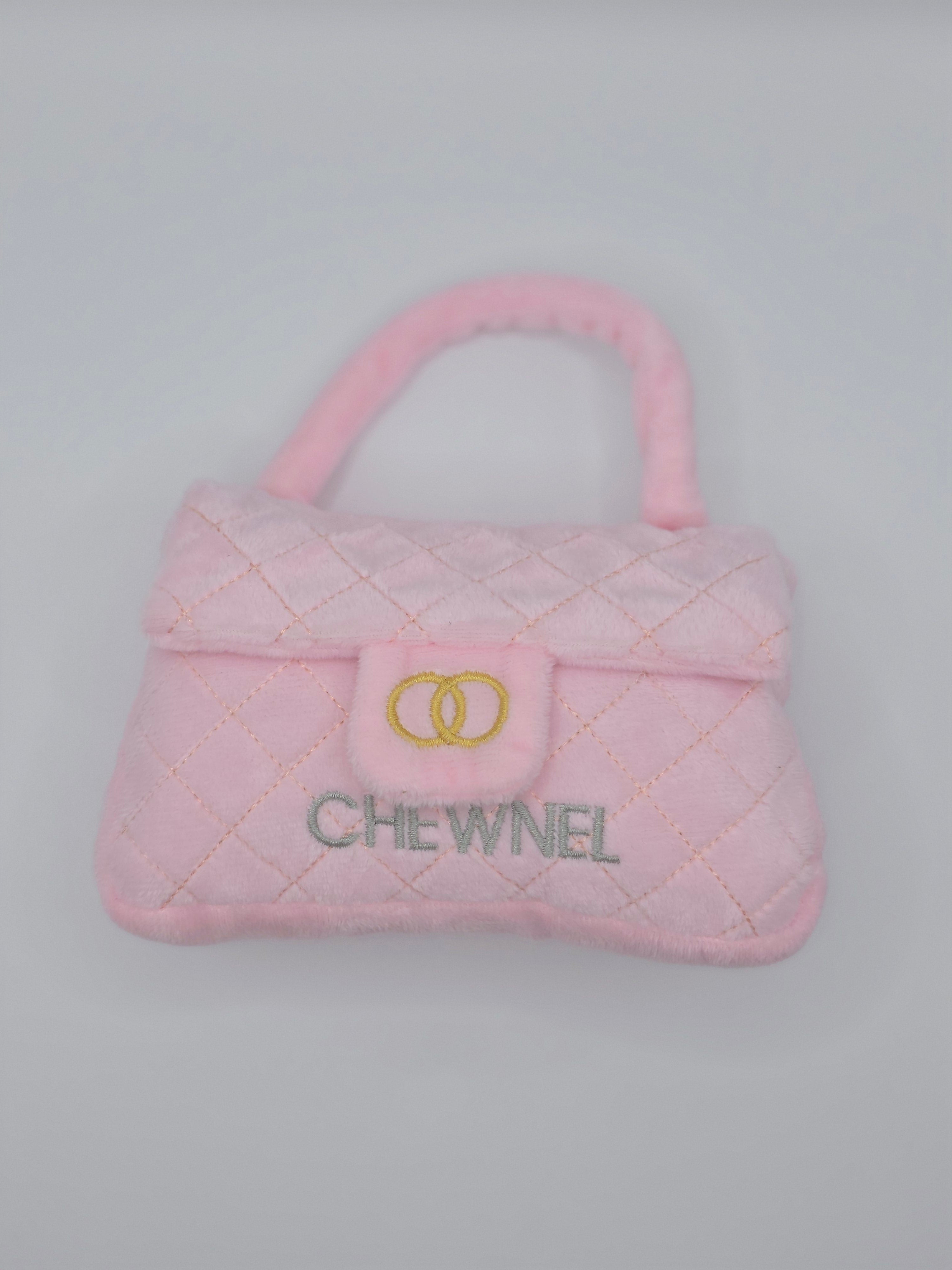 Chewnel Squeaky Bag (Pink)