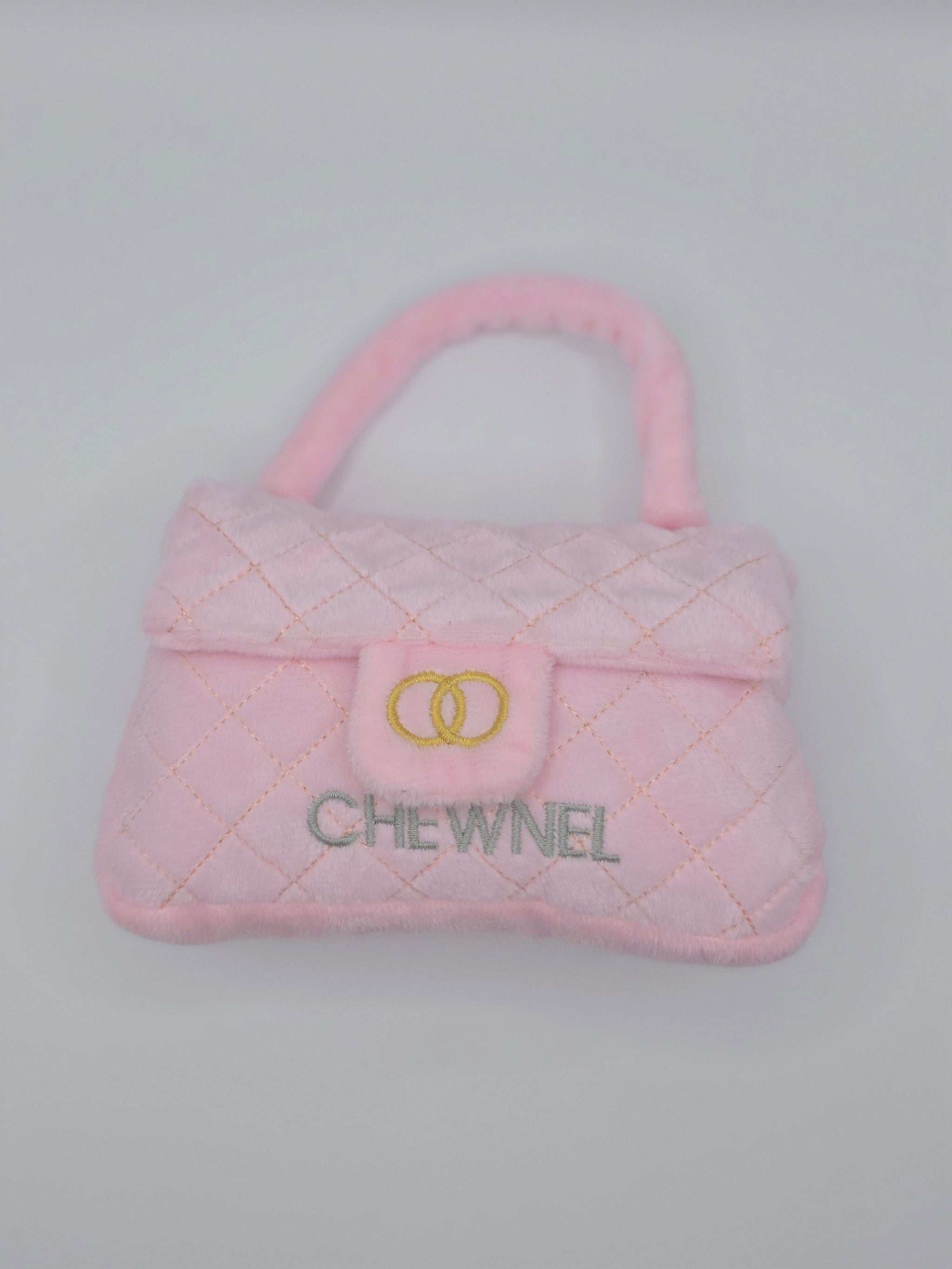 Chewnel Squeaky Bag (Pink)