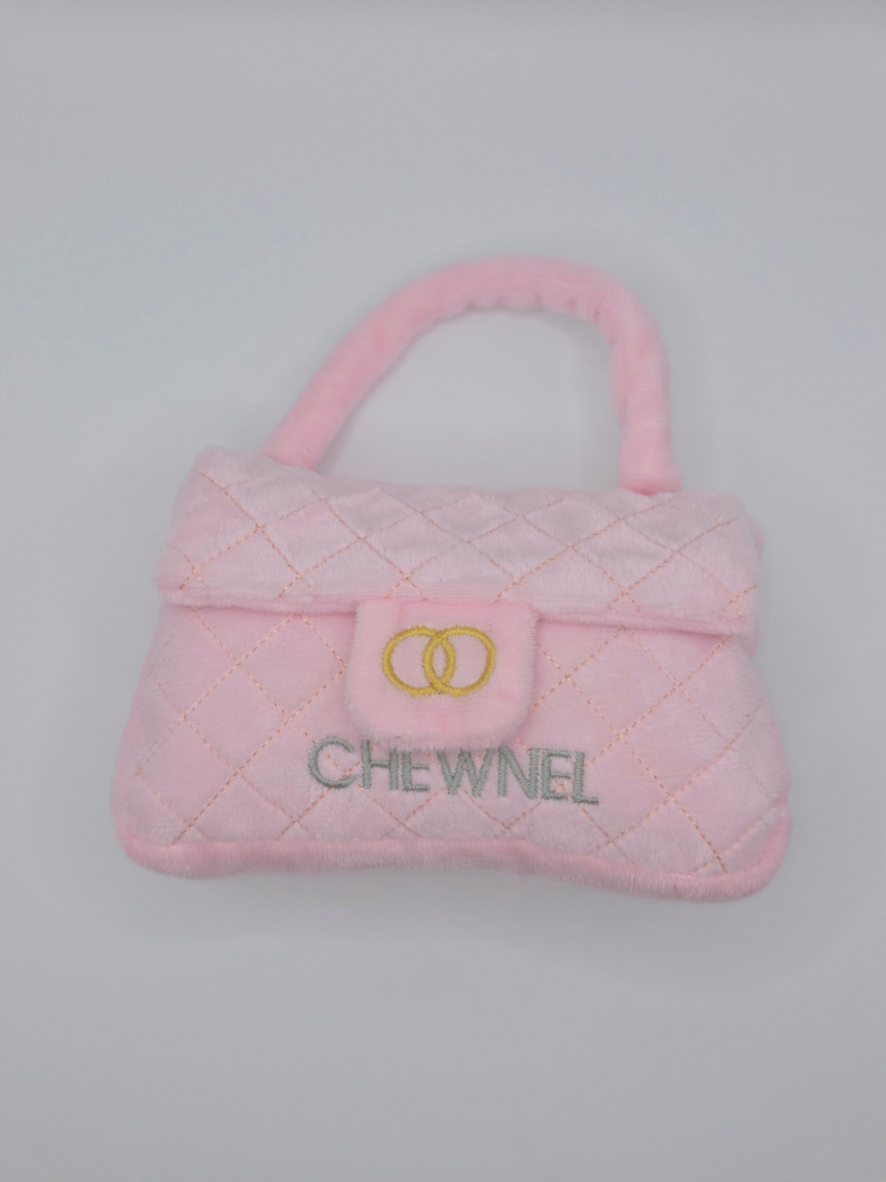 Chewnel Squeaky Bag (Pink)
