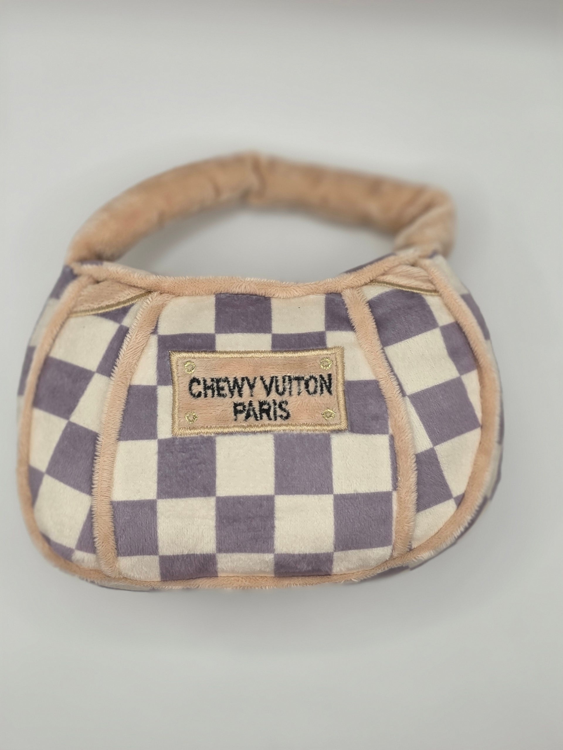 Chewy Vuitton Squeaky Bag