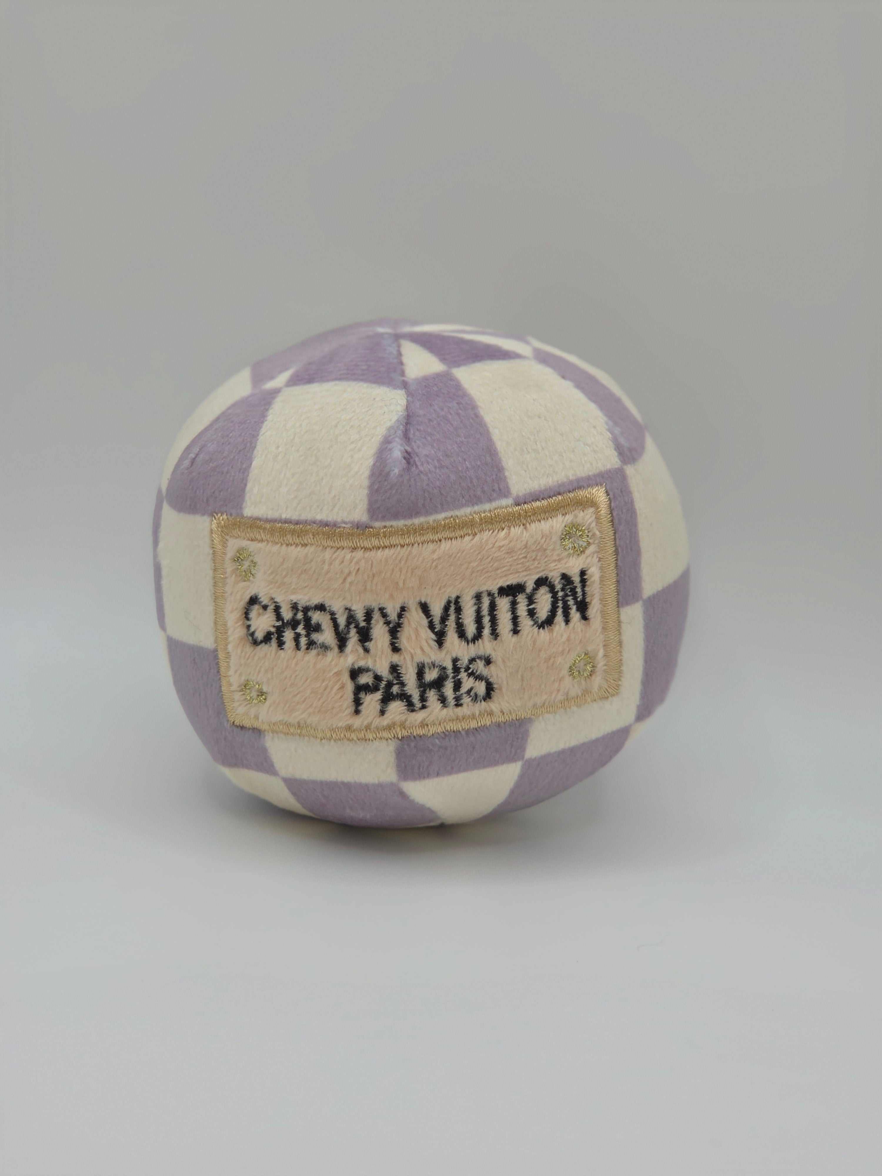 Chewy Vuitton Squeaky Ball