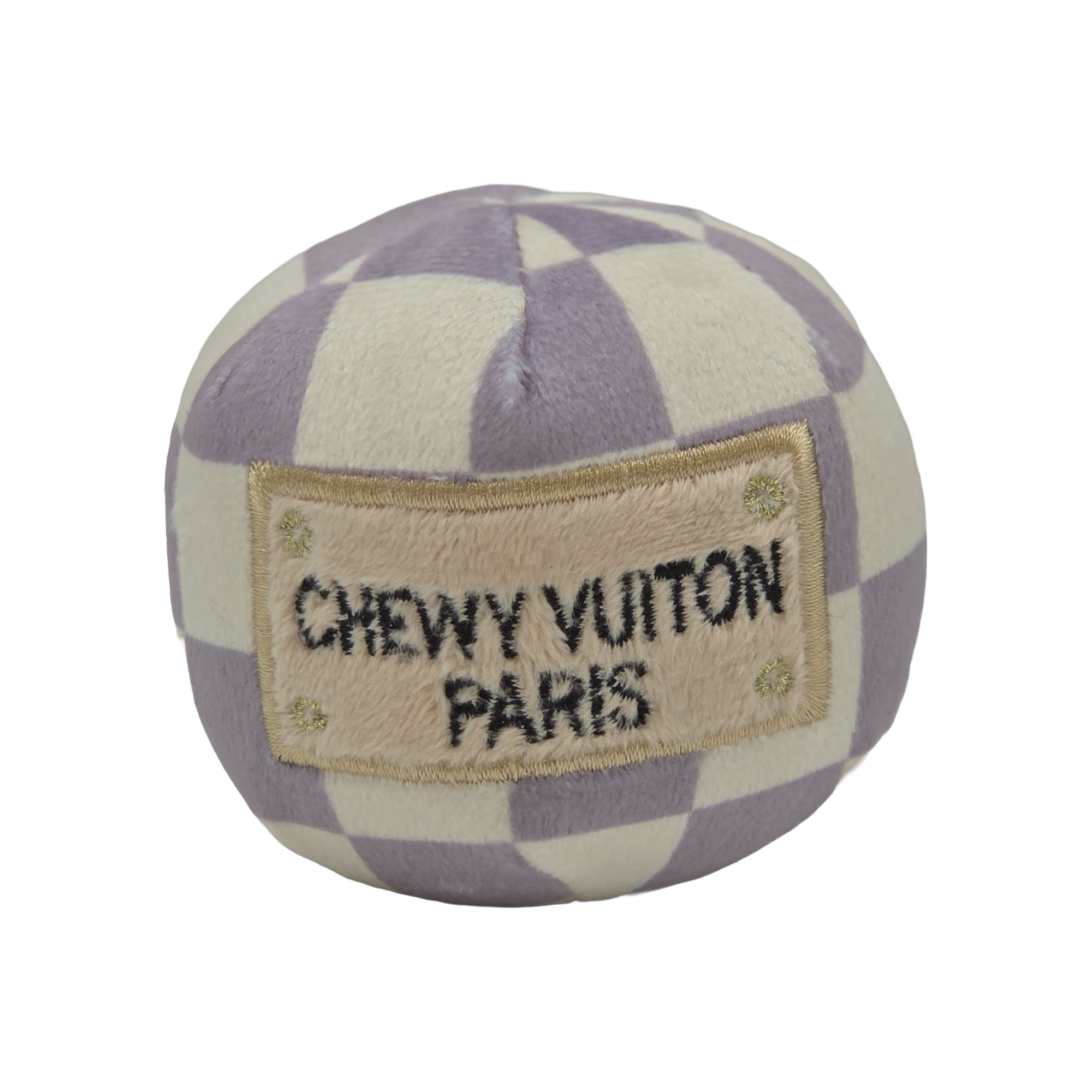 Chewy Vuitton Squeaky Ball