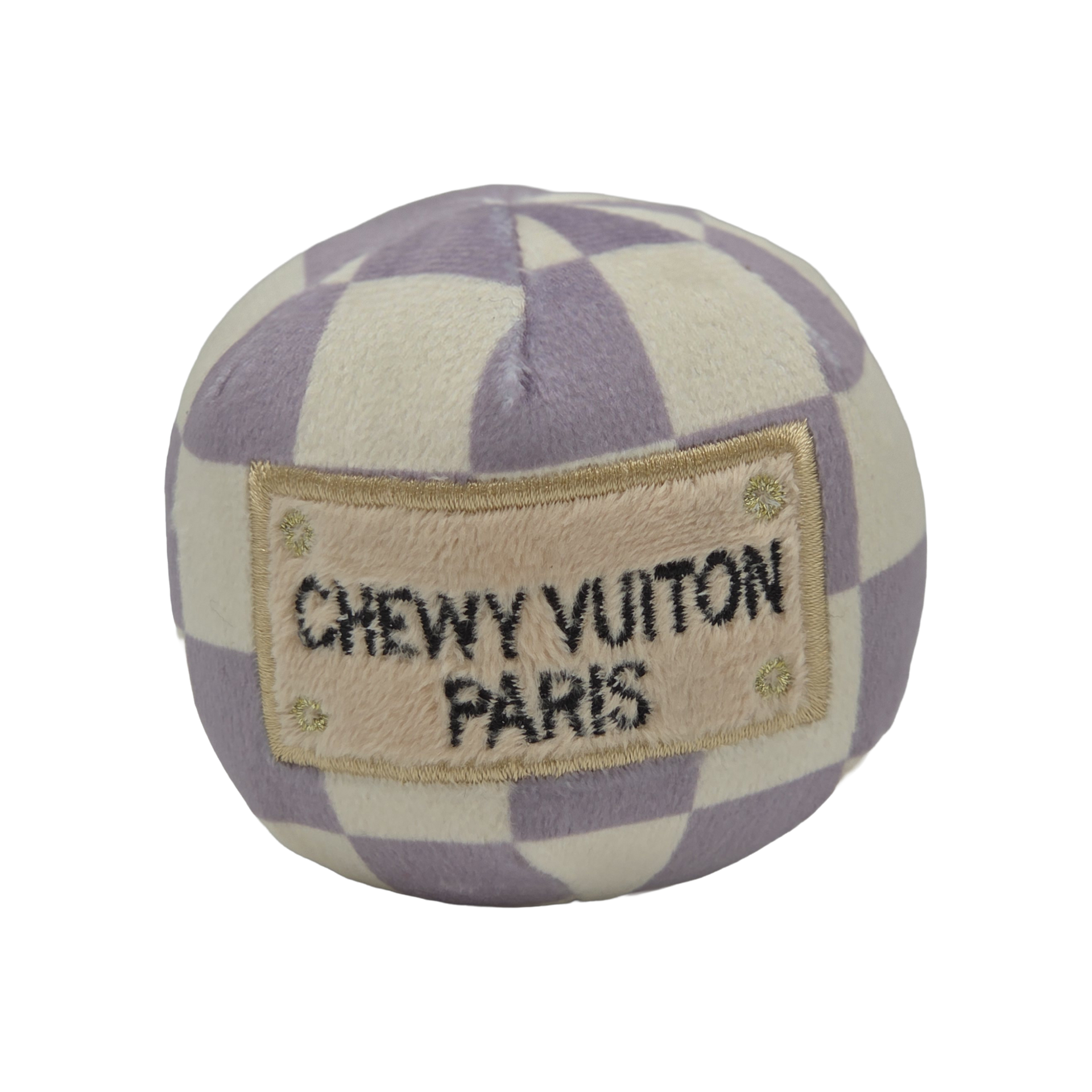 Chewy Vuitton Squeaky Ball