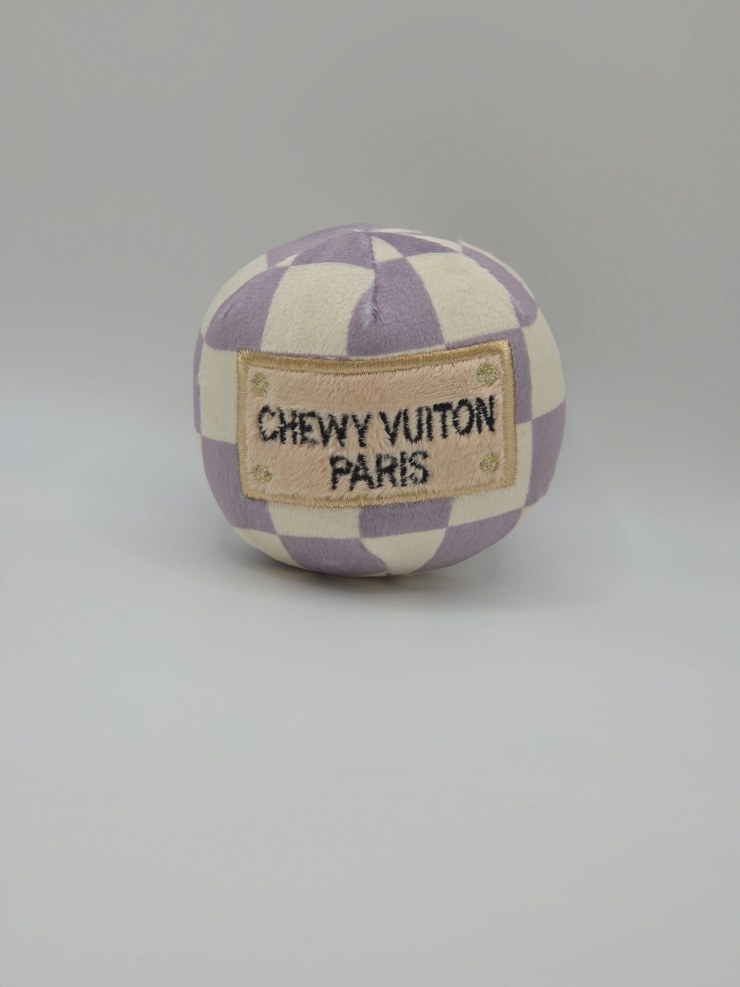 Chewy Vuitton Squeaky Ball