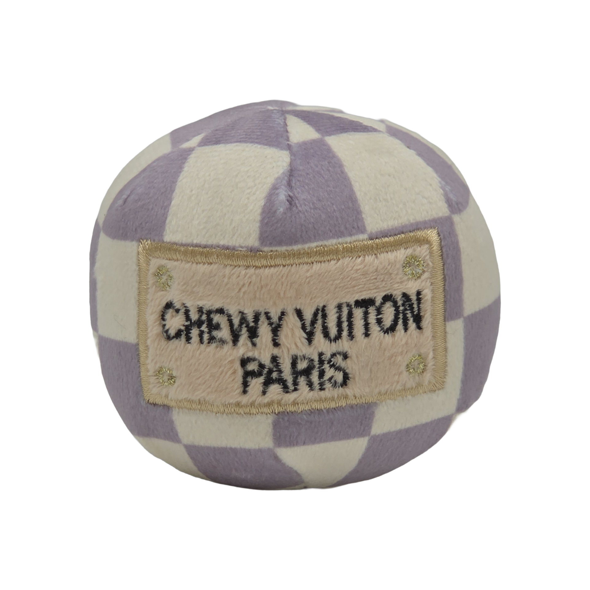 Chewy Vuitton Squeaky Ball