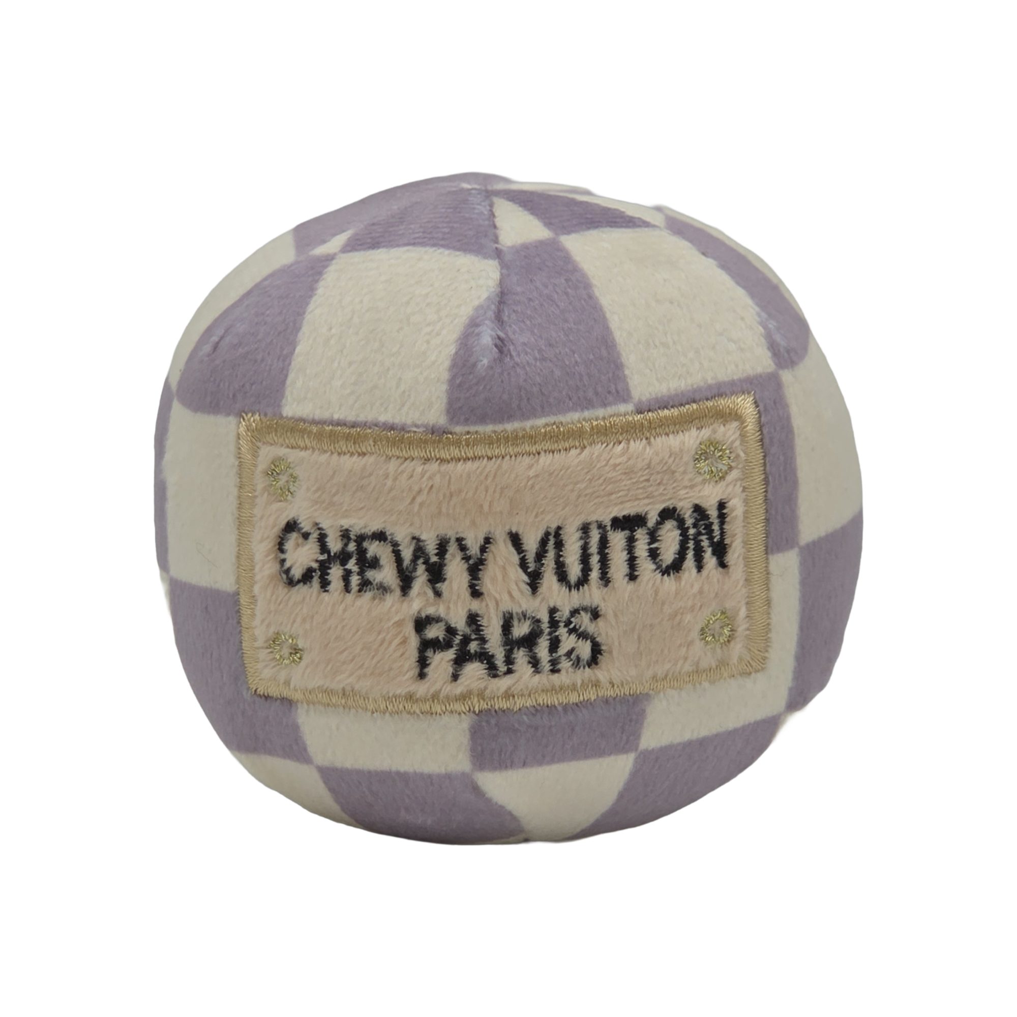 Chewy Vuitton Squeaky Ball