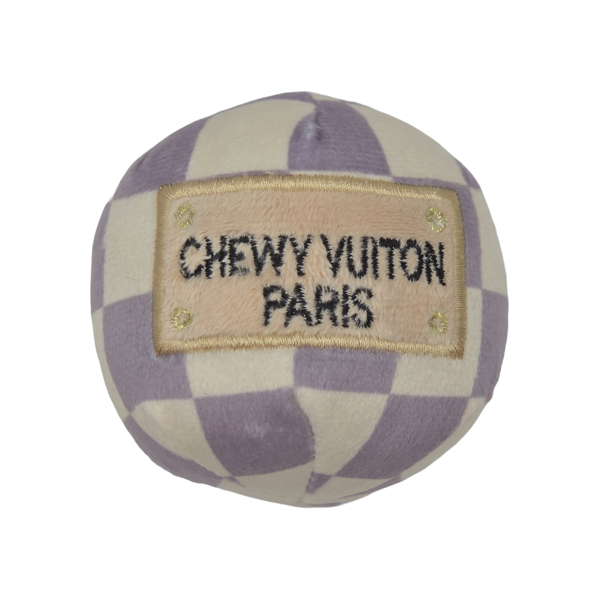 Chewy Vuitton Squeaky Ball