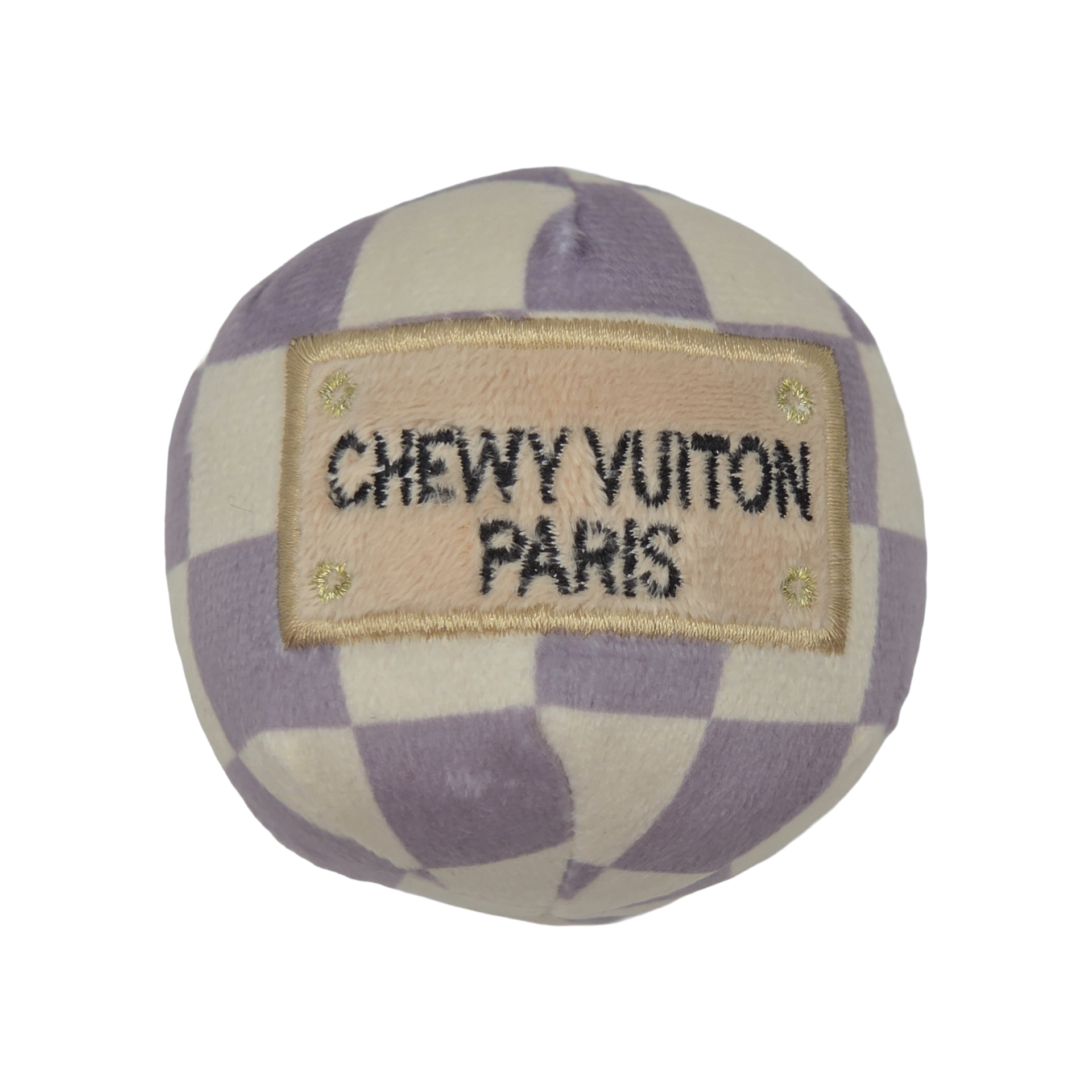 Chewy Vuitton Squeaky Ball
