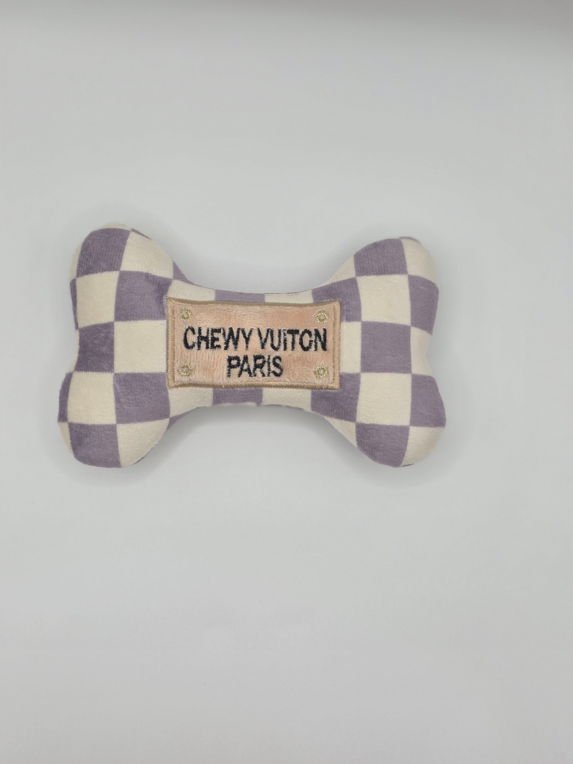 Chewy Vuitton Squeaky Bone