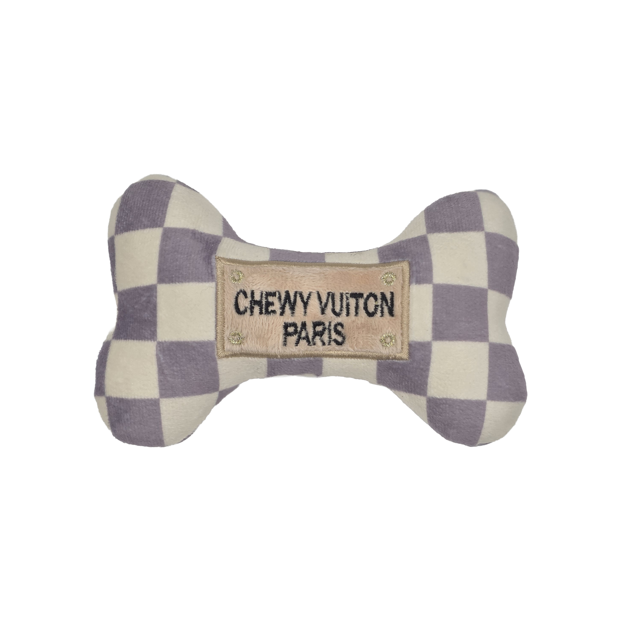 Chewy Vuitton Squeaky Bone