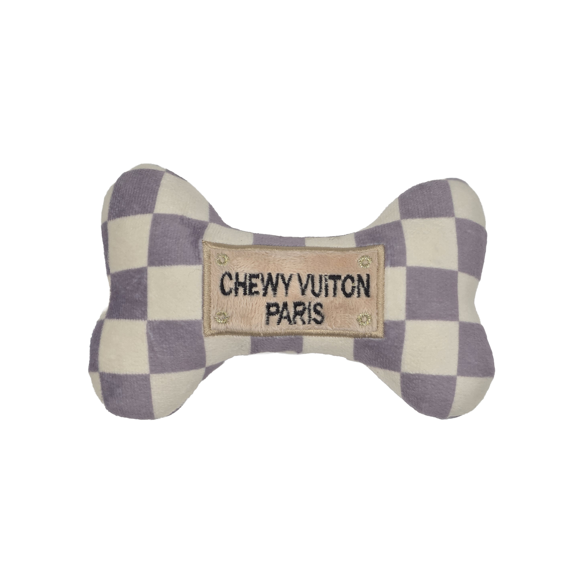 Chewy Vuitton Squeaky Bone