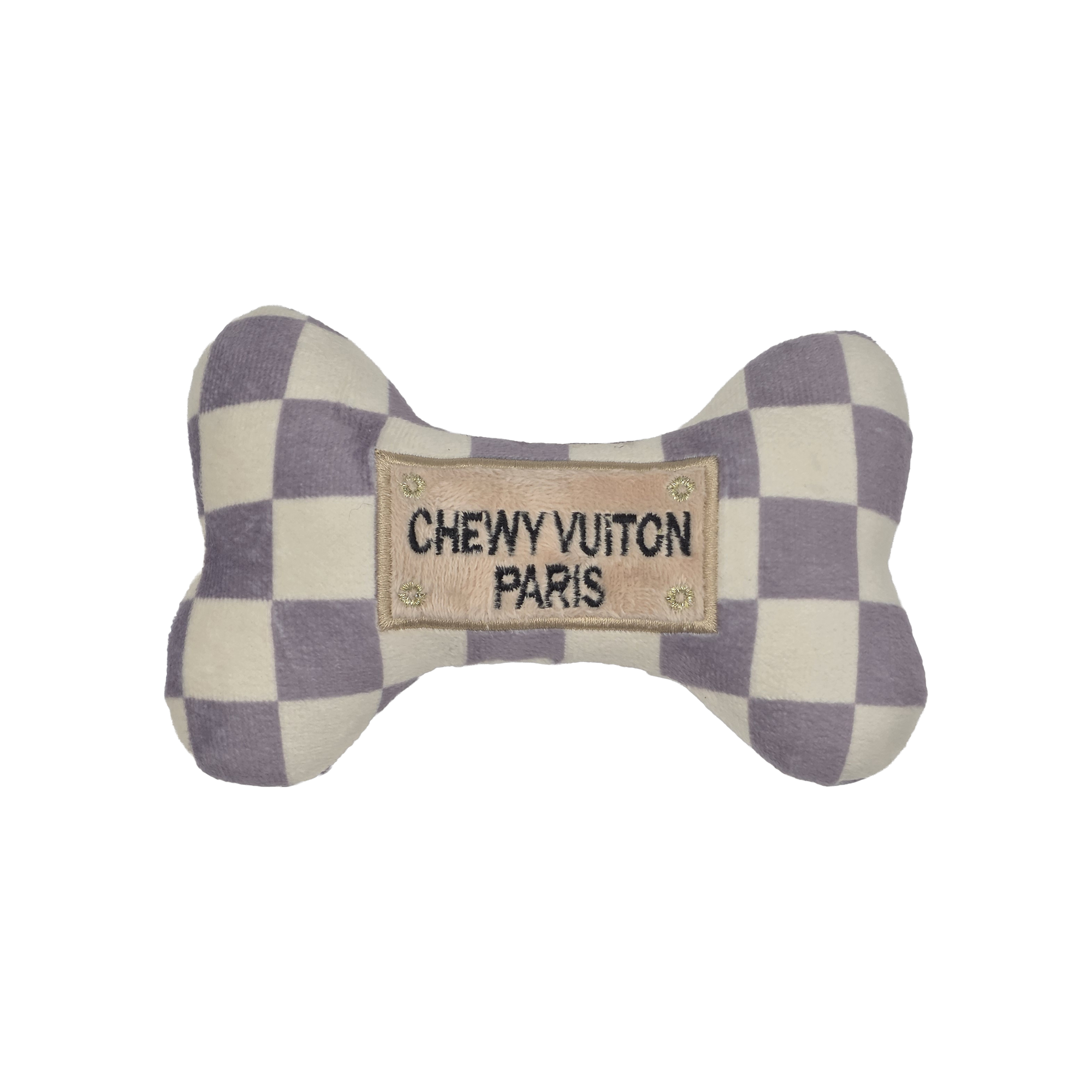 Chewy Vuitton Squeaky Bone