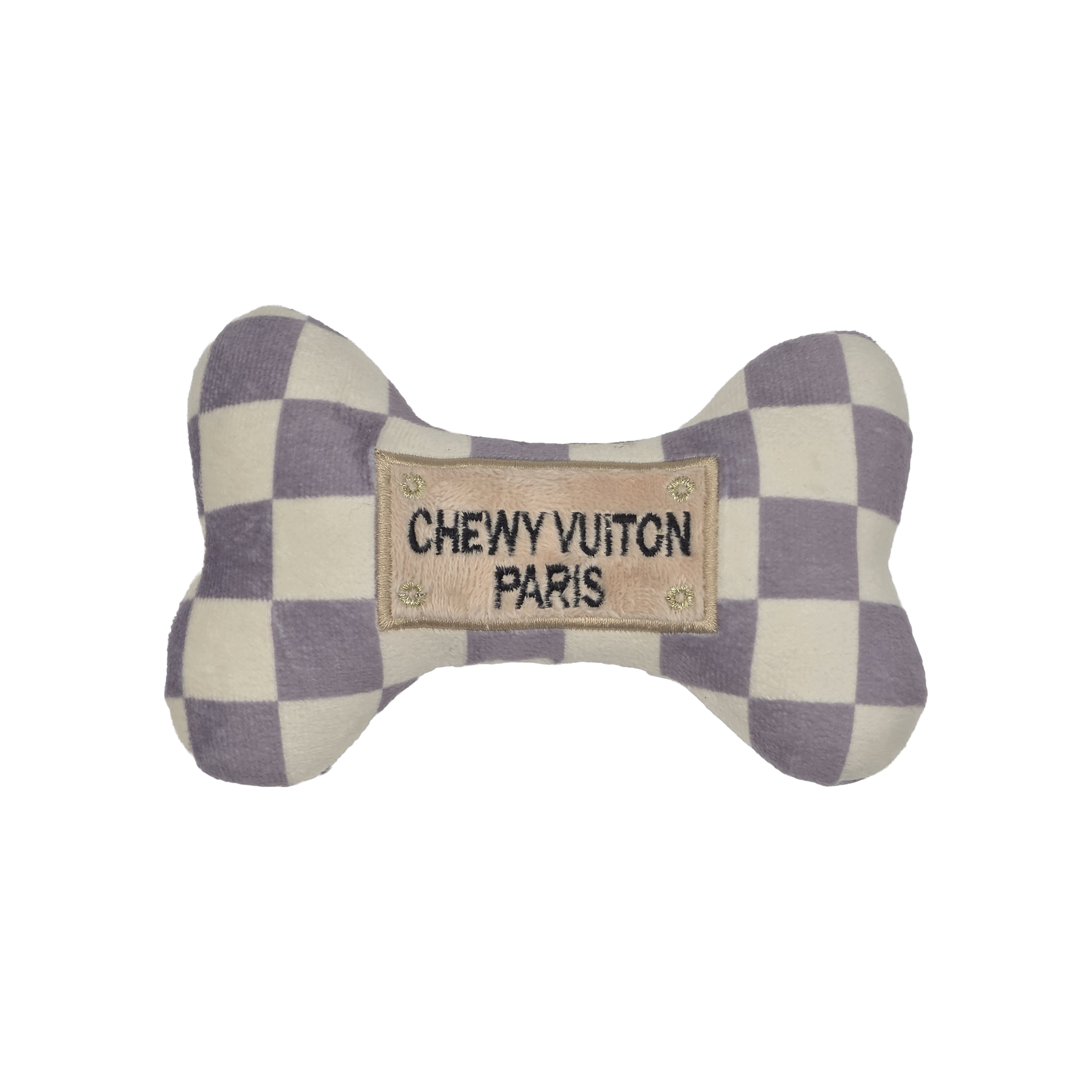 Chewy Vuitton Squeaky Bone