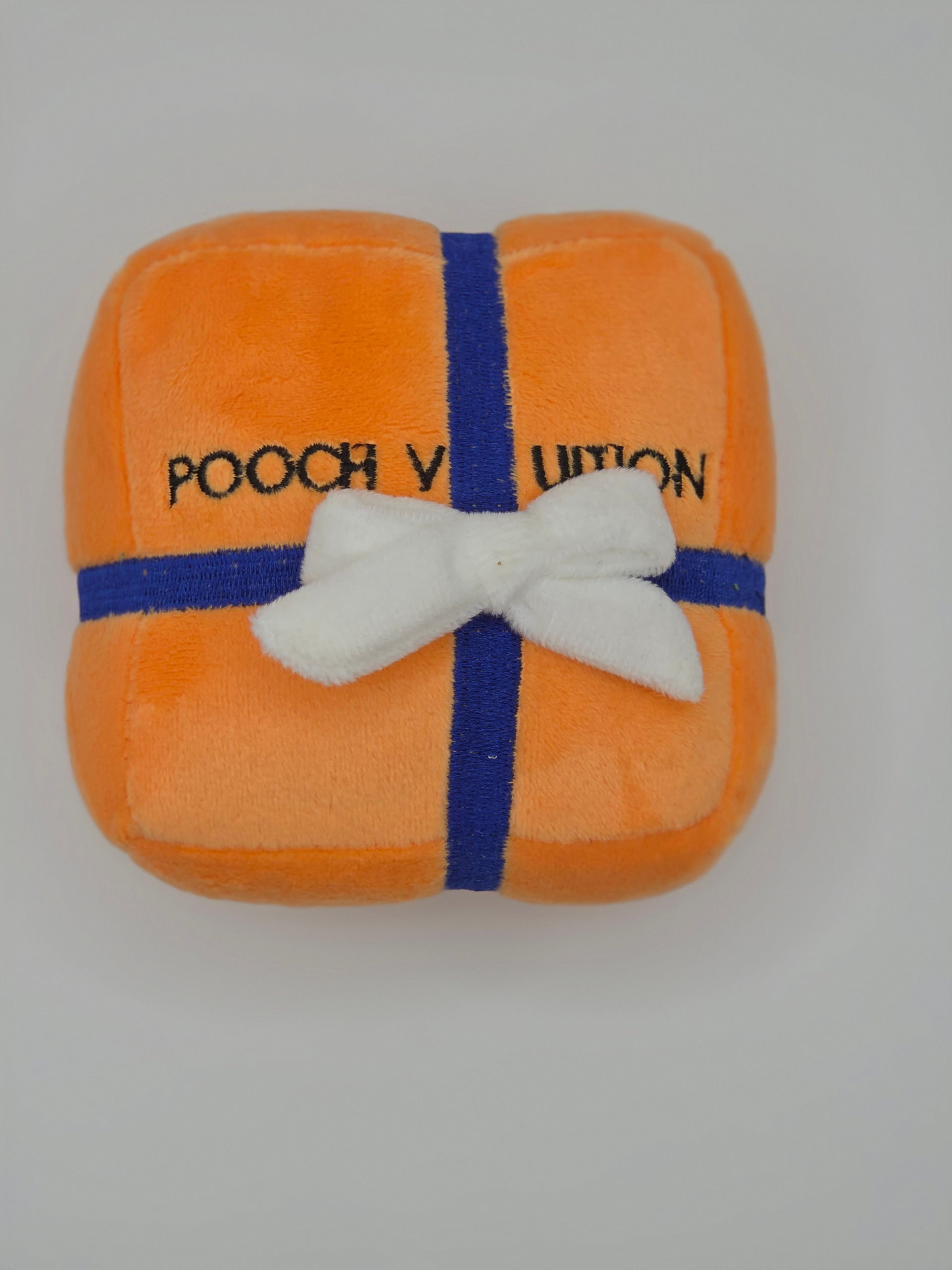 Pooch Vuitton Squeaky Soft Gift Box