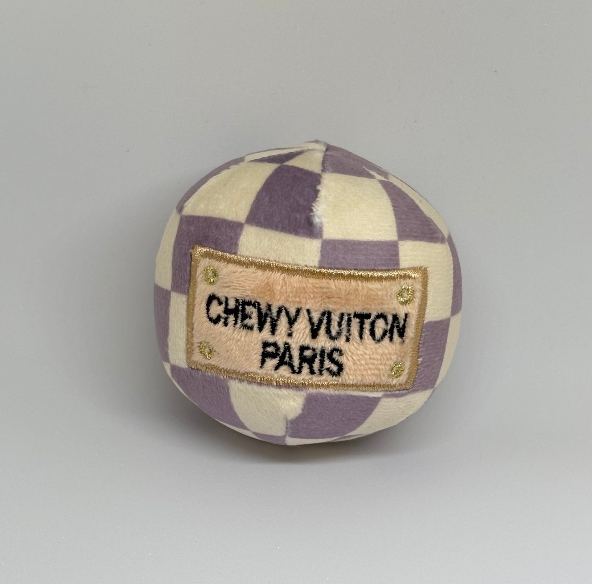 Chewy Vuitton Squeaky Ball