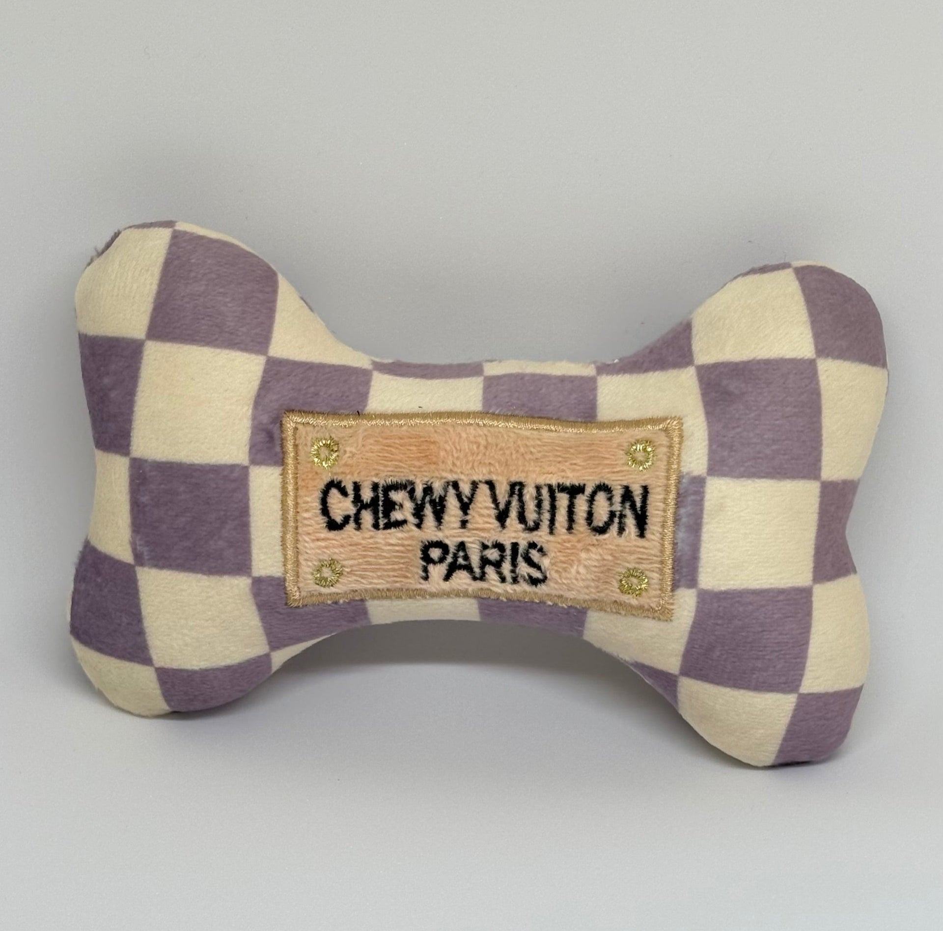 Chewy Vuitton Squeaky Bone