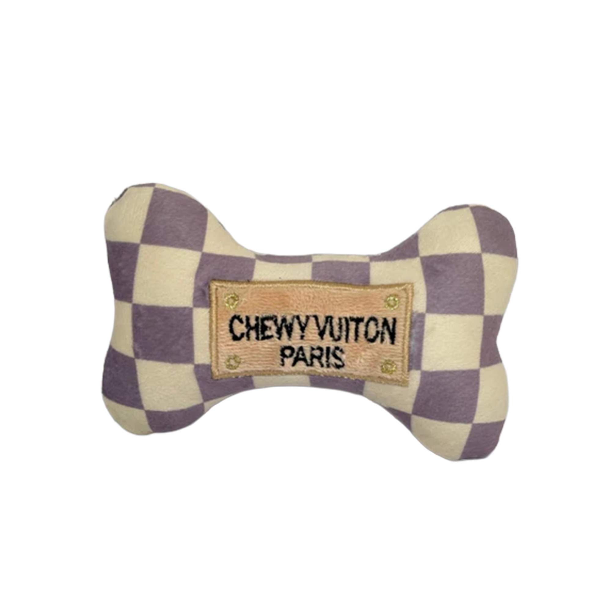 Chewy Vuitton Squeaky Bone