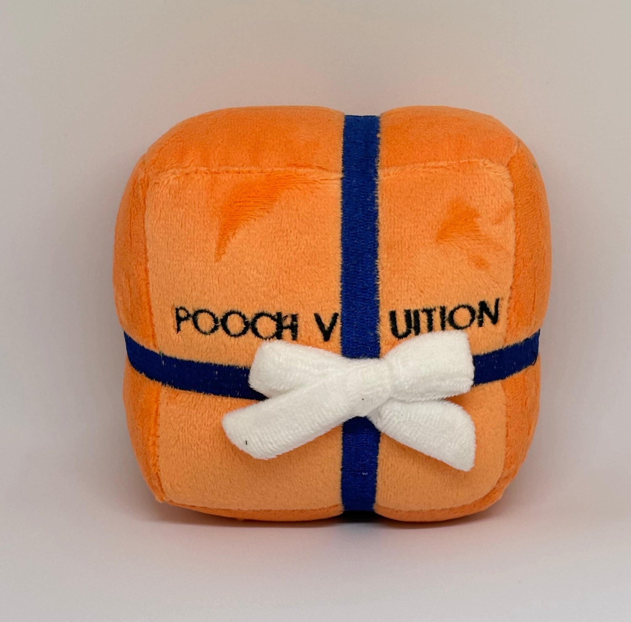 Pooch Vuitton Squeaky Soft Gift Box